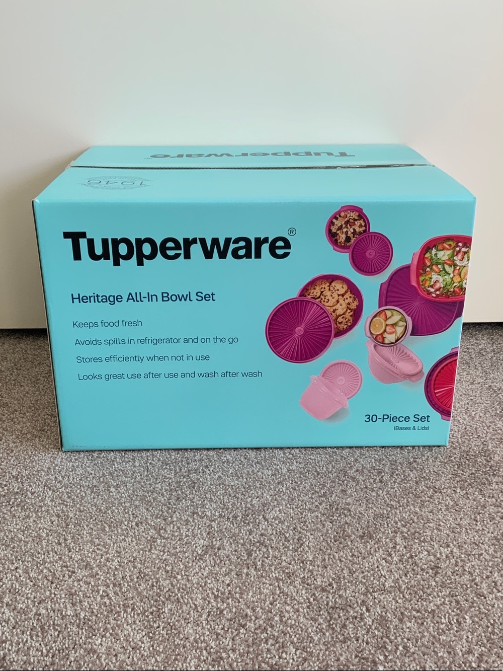 Tupperware Heritage All-In Bowl Set